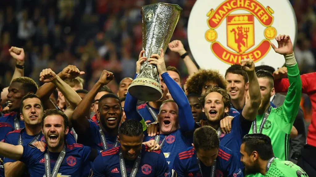 El United podría sumar otro cupo en la Champions para la Premier si gana la Europa League.