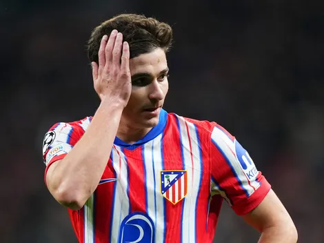 Julián Álvarez, al banco de suplentes en Atlético de Madrid vs. Athletic Club