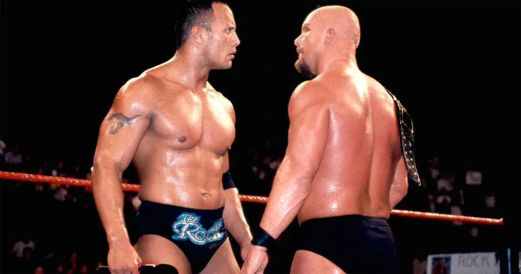 The Rock tuvo una legendaria rivalidad con Stone Cold Steve Austin.