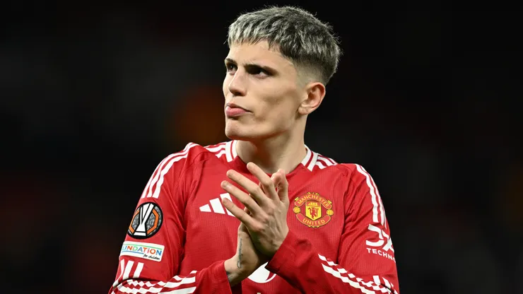 Alejandro Garnacho, atacante de Manchester United.