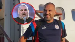 La escandalosa tarde de Aldo Duscher.