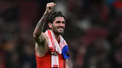 Antes de enfrentar al Salzburgo, De Paul fue consultado sobre una posible salida de Atlético de Madrid