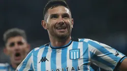Adrián Martínez convirtió un gol en la victoria de Racing Club contra Barracas Central.