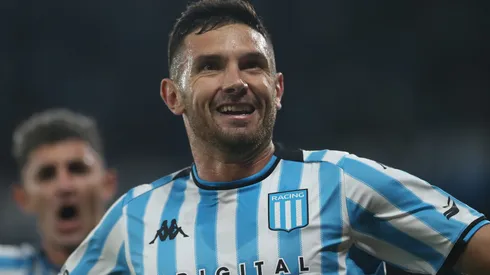 Adrián Martínez convirtió un gol en la victoria de Racing Club contra Barracas Central.