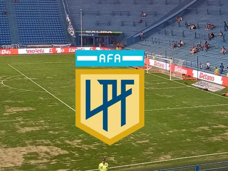 La advertencia de la Liga Profesional a los clubes por el estado de los campos de juego: "Sufre el espectáculo"