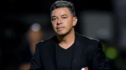 Marcelo Gallardo planifica el once de River.