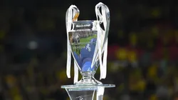 El trofeo de la Champions League.