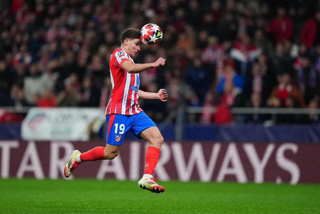 Julián Álvarez estará presente ante Real Madrid. (Getty Images)
