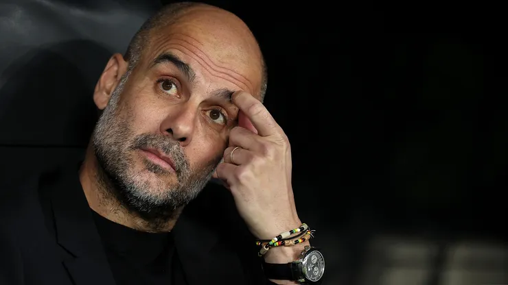 Pep Guardiola, entrenador del Manchester City.