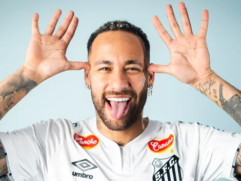 Neymar regresó a Santos: la impactante presentación y el detalle que se hizo viral
