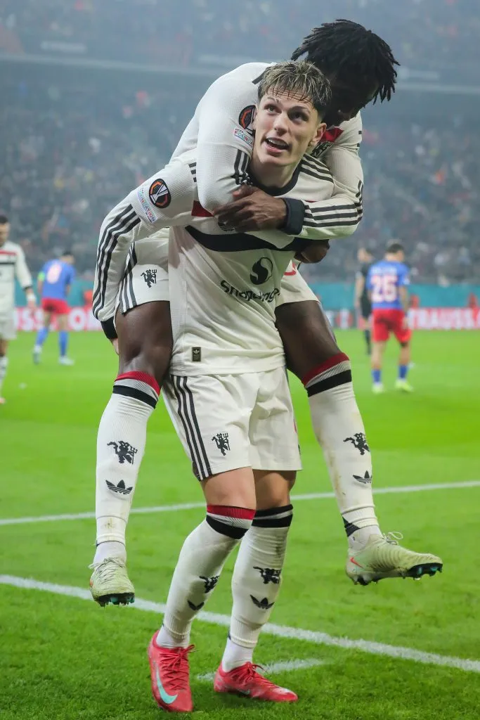 Amorim se manifestó a favor de la continuidad de Garnacho y Mainoo en el United.