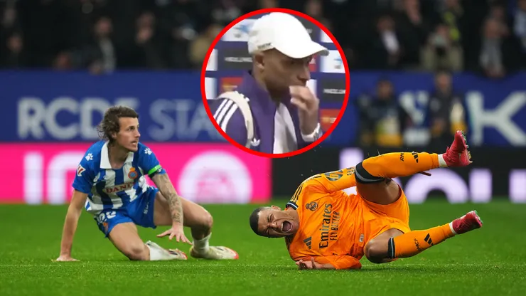 A Mbappé le pegaron una patada de expulsión, pero no hubo roja.