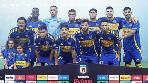 La formación de Boca ante Huracán.