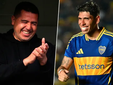 Carlos Palacios reveló qué le dijo Riquelme tras su primer gol en Boca