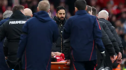 Ruben Amorim no se mostró optimista de cara a la lesión de Lisandro Martínez.