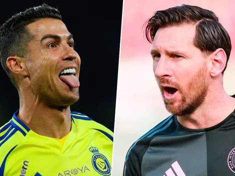 Cristiano metió un doblete en Al Nassr y se alejó de Messi como máximo goleador