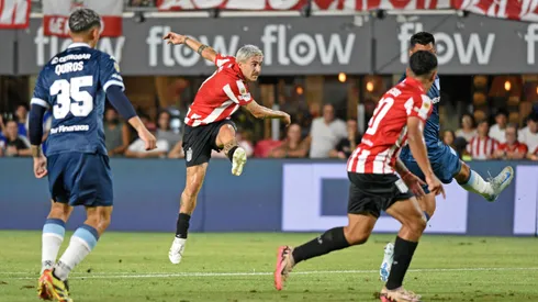 Gabriel Neves anotó para Gimnasia.