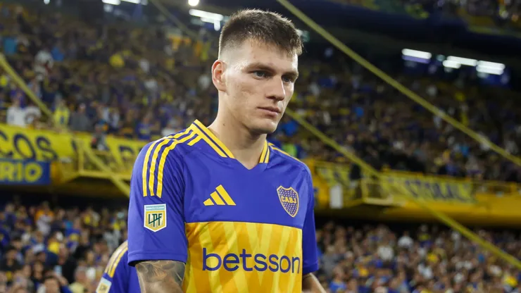 Kevin Zenón, futbolista de Boca.