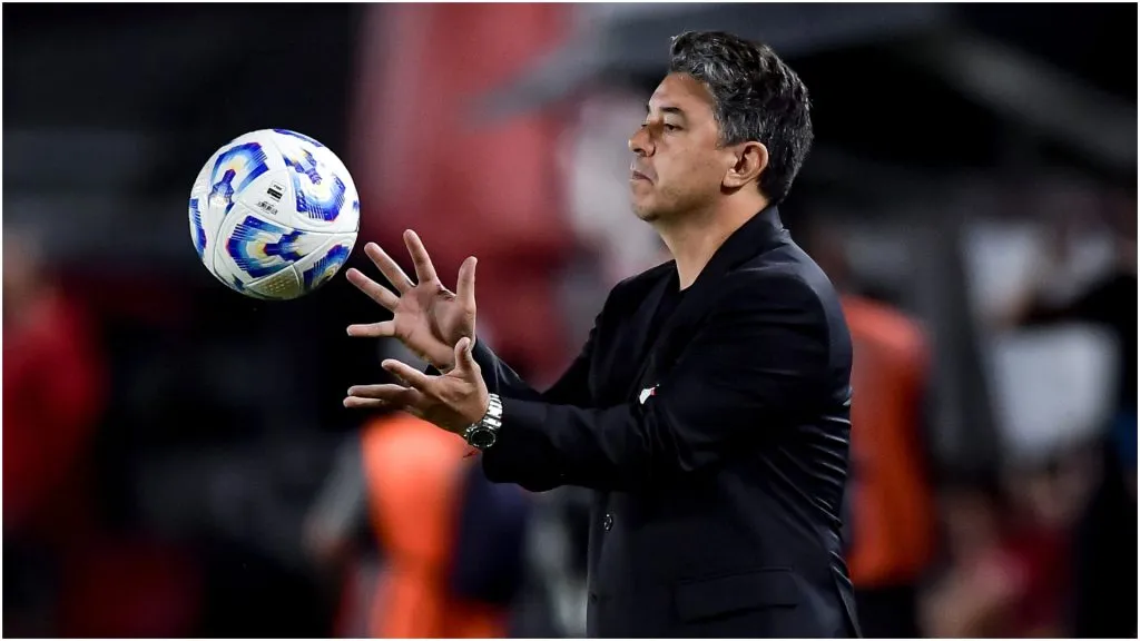 Marcelo Gallardo ultima detalles para enfrentar al Rojo. (Foto: Getty)