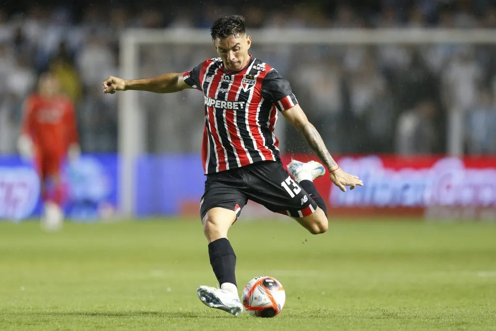 Enzo Díaz en San Pablo. (Foto: Getty).