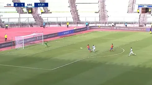 A lo Batistuta: el tremendo gol que hizo Agustín Ruberto para que Argentina le gane a Chile