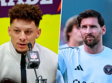 Messi asistiría al Super Bowl 2025 y así reaccionó Patrick Mahomes ante su presencia