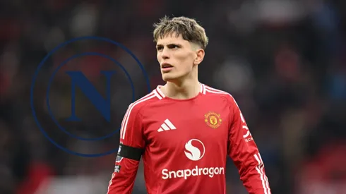 Alejandro Garnacho, jugador de Manchester United.