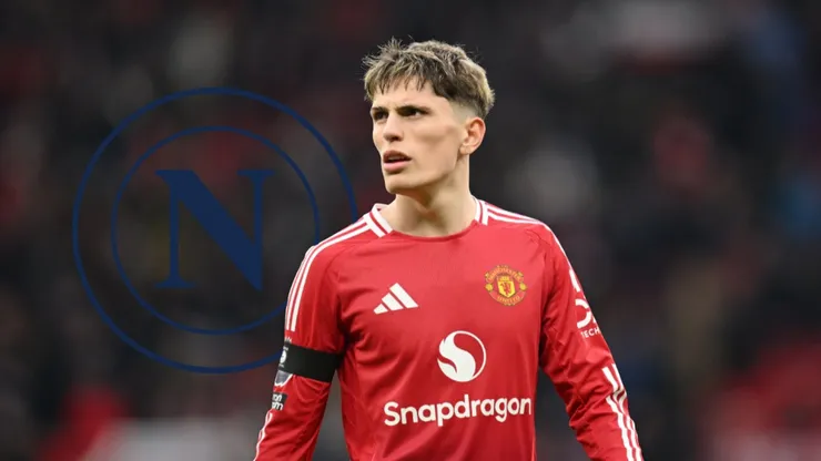 Alejandro Garnacho, jugador de Manchester United.