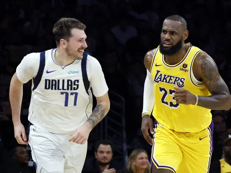 La reacción de LeBron James a la llegada de Luka Doncic a Los Angeles Lakers: "Surrealista"