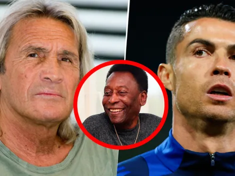 Hugo Gatti elogió a Cristiano, pero lo contradijo: "Pelé fue el mejor"