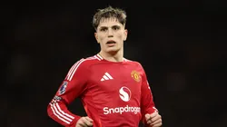 Alejandro Garnacho en Manchester United.