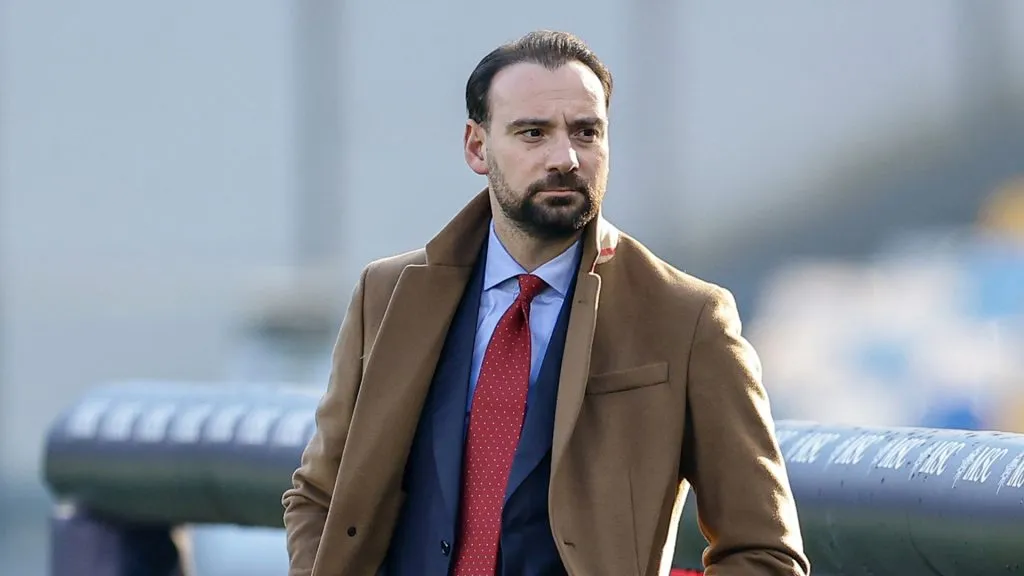 Giovanni Manna, director deportivo del Napoli (Francesco Pecoraro/Getty Images).