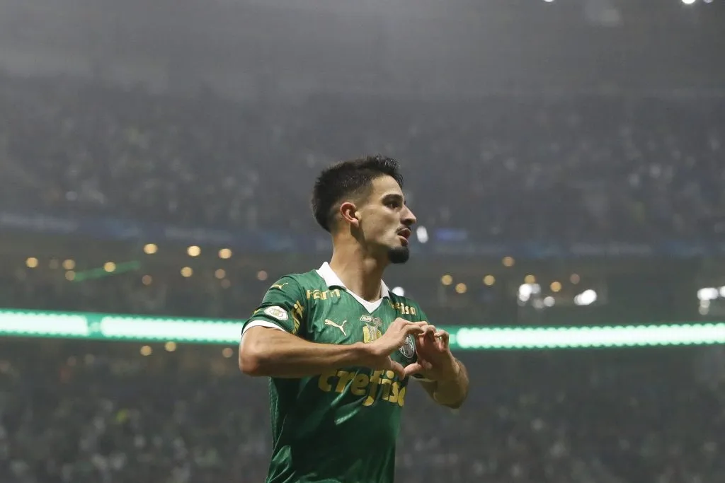 José Manuel López, delantero de Palmeiras. (Miguel Schincariol/Getty Images)