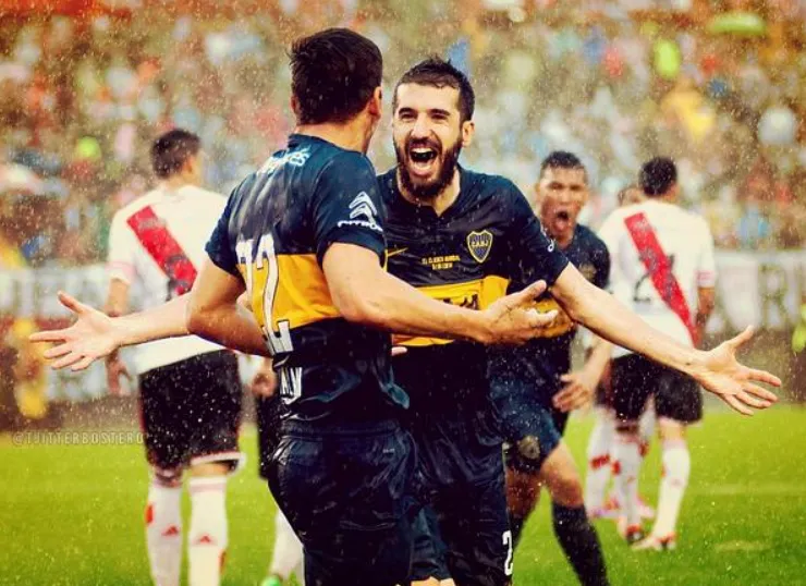 Echeverría llegó a Boca en 2014 y jugó 16 partidos.