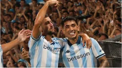 Luciano Vietto y Santiago Solari