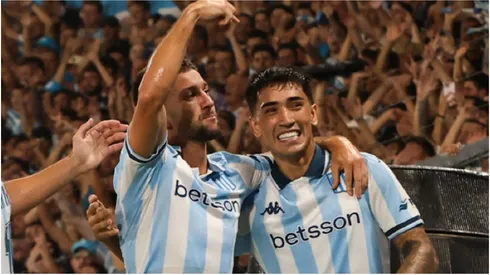 Luciano Vietto y Santiago Solari