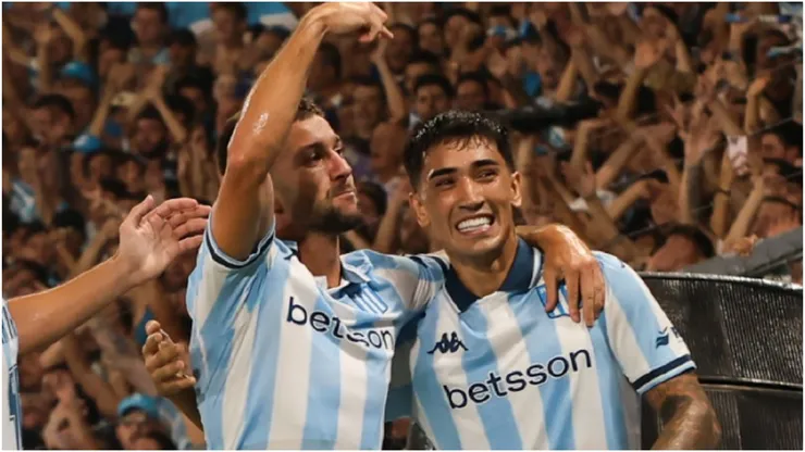 Luciano Vietto y Santiago Solari