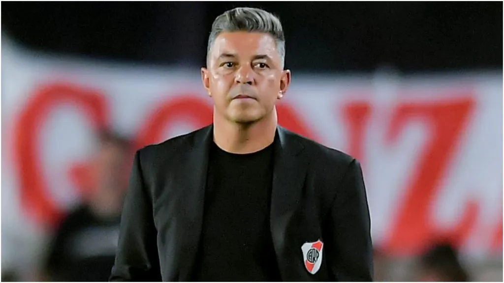 Marcelo Gallardo define el once para visitar a San Martín de San Juan. (Foto: Getty).