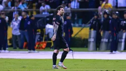 Lionel Messi fue ovacionado por el Estadio Olímpico Metropolitano de Honduras cuando salió del campo de juego en el amistoso Inter Miami vs. Olimpia.