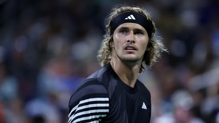 La bronca de Alexander Zverev.