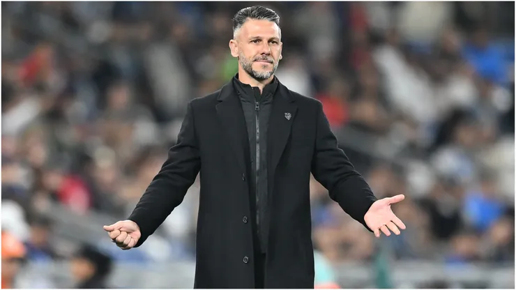 Martín Demichelis, entrenador de Rayados de Monterrey.