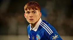 Valentín Barco, jugador de Racing de Estrasburgo.