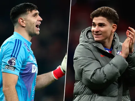 La amenaza de Dibu Martínez a Julián Álvarez tras picar un penal ante Real Madrid