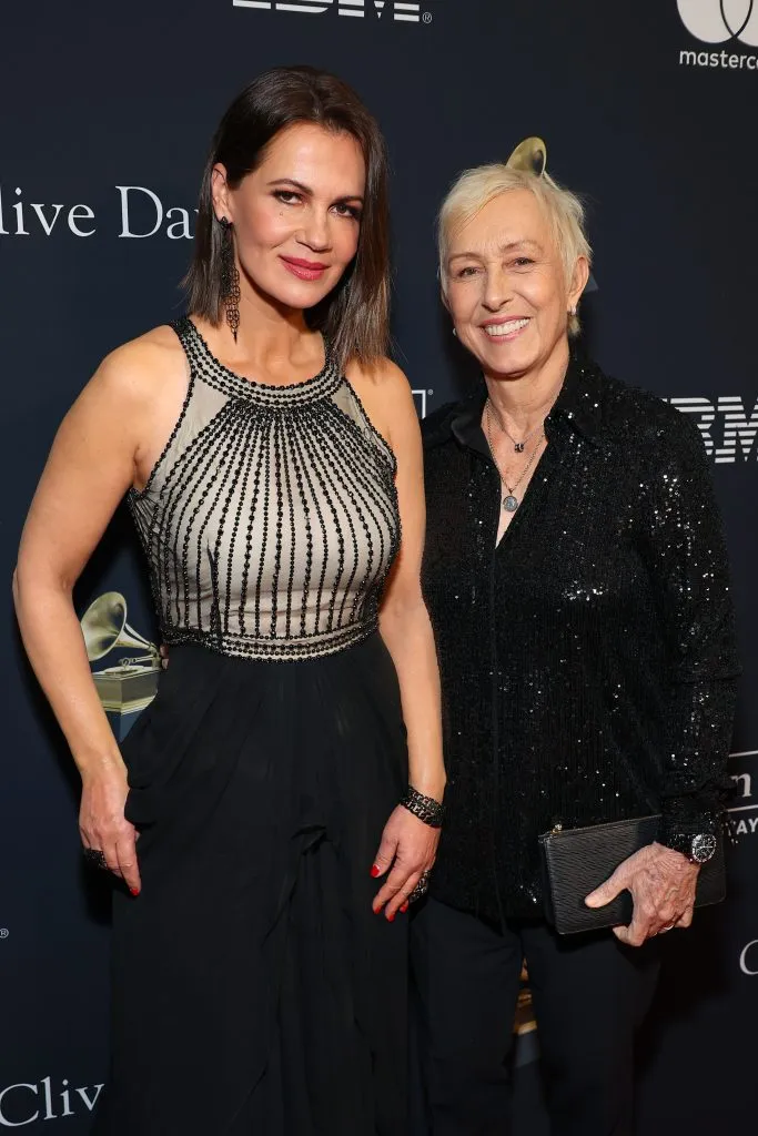 Julia Lemigova y Martina Navratilova. (Foto: Getty).