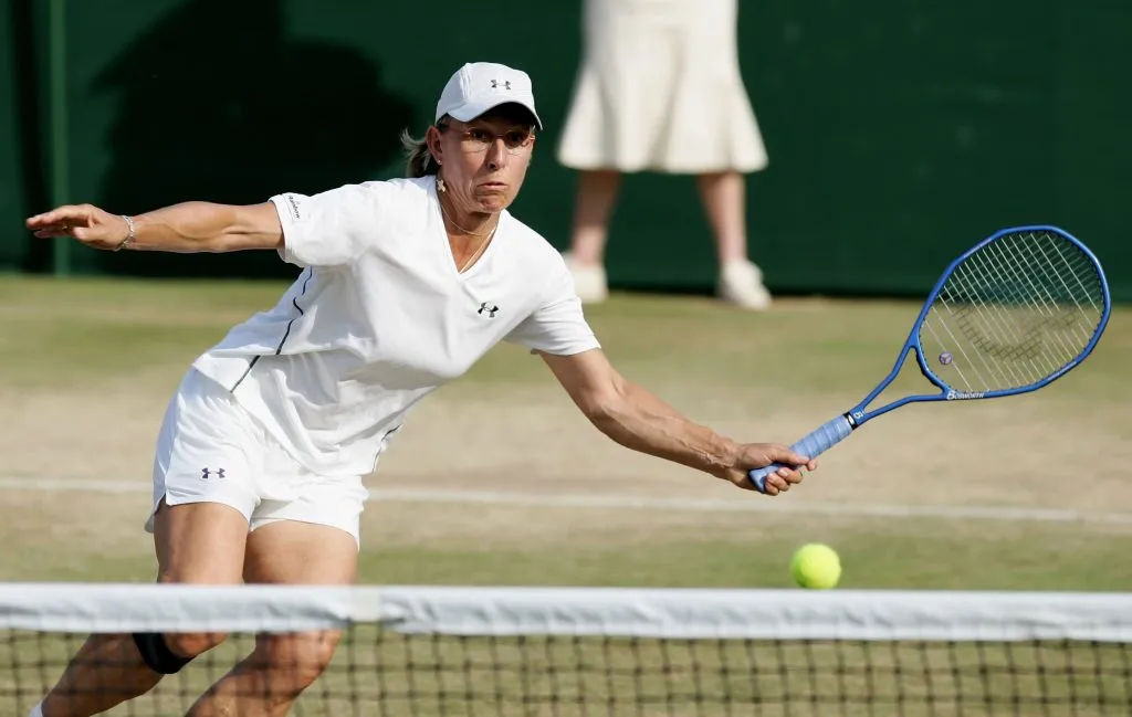 Martina Navratilova, una de las tenistas más importantes de todos los tiempos. (Foto: Getty).