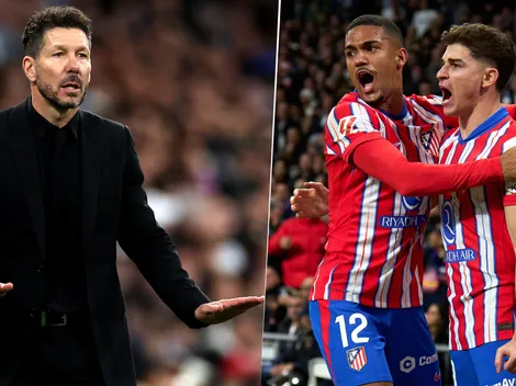 La decisión de Simeone con los jugadores del Atlético de Madrid tras el empate en el Bernabéu