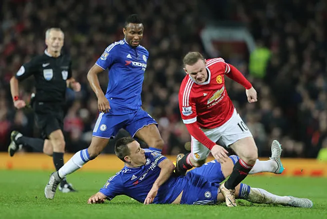 Terry y Rooney tuvieron varias batallas a lo largo de los años.