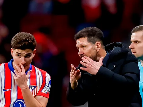Los elogios a Simeone de un delantero que siguió Atlético de Madrid para acompañar a Julián Álvarez