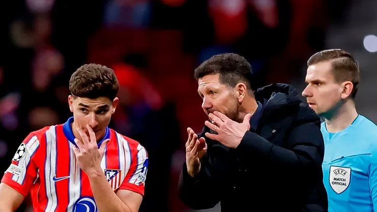 Los elogios a Simeone de un delantero que siguió Atlético de Madrid para acompañar a Julián Álvarez