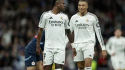 Vinicius Junior y Kylian Mbappé en el Real Madrid. (Photo by Maria Gracia Jimenez/Soccrates/Getty Images)